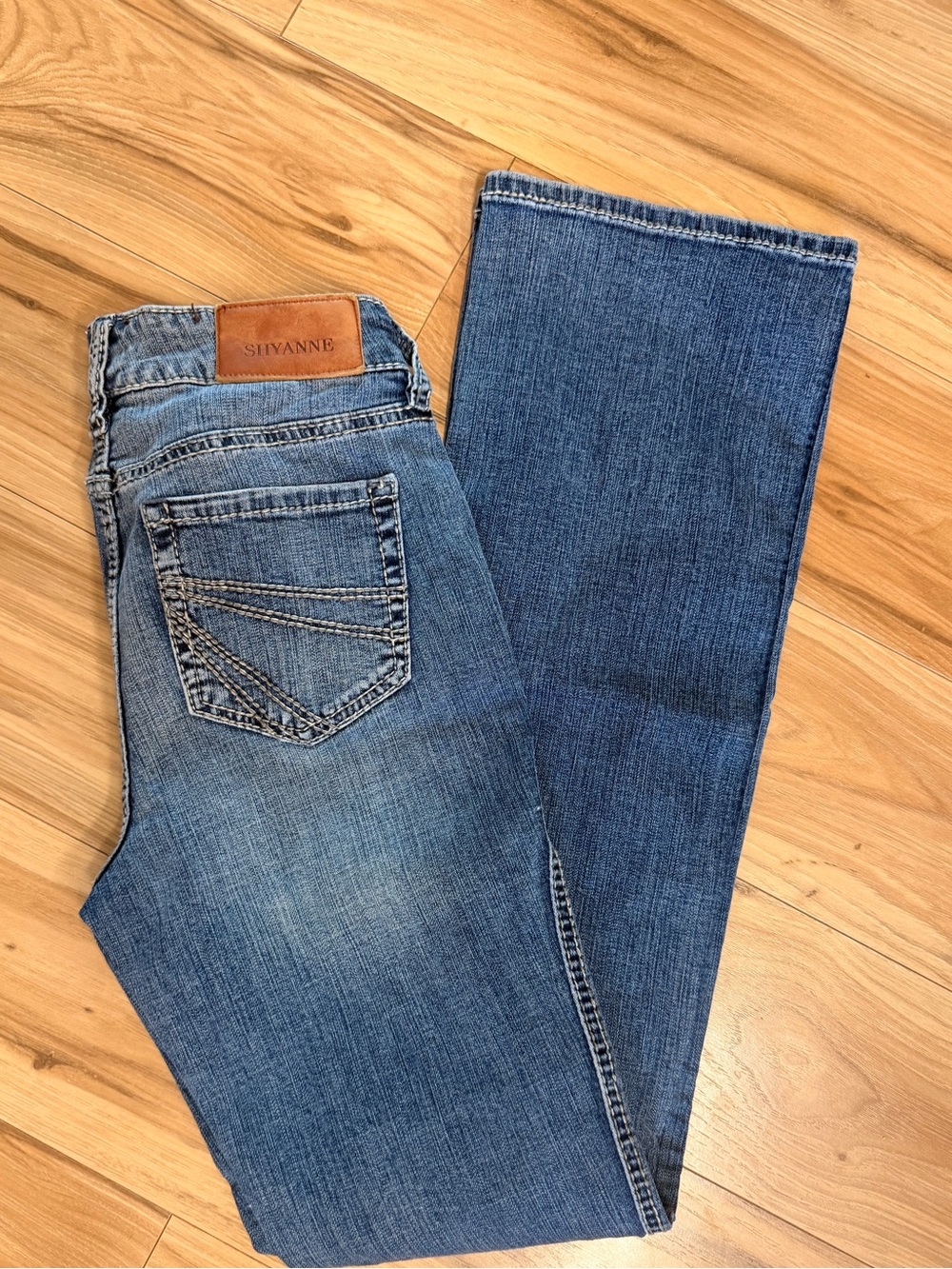 Shyanne Women’s Medium Blue Bootcut Denim Jeans